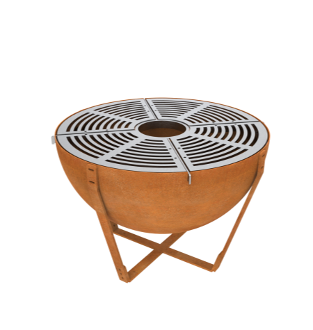 Corten Steel BBQ Grill